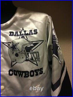Dallas Cowboys Chalk Line Fanimation Jacket Size Medium Nice/rare