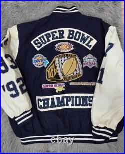 Dallas Cowboys Championship Jacket NFL Size 2xl Men's
