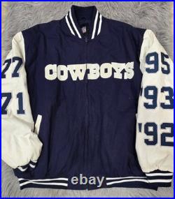 Dallas Cowboys Championship Jacket NFL Size 2xl Men's