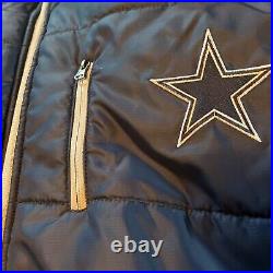 Dallas Cowboys? Classic Puffy Jacket WithRemovable Fleece. XL