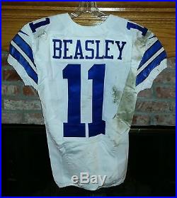 Dallas Cowboys Cole Beasley Game Worn / Game Used Jersey With Coa
