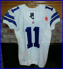 Dallas Cowboys Cole Beasley Game Worn / Game Used Jersey With Coa