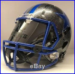 Dallas Cowboys Custom Authentic Riddell Speed Full Size Football Helmet Chrome