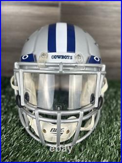 Dallas Cowboys Custom Full Size Adult Football Helmet Riddell Speed