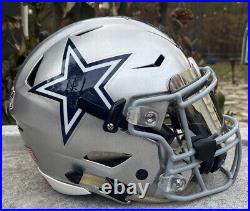 Dallas Cowboys Custom Full Size Authentic Riddell Speedflex Football Helmet