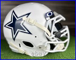 Dallas Cowboys Custom Full Size Authentic Schutt Football Helmet Large Adult