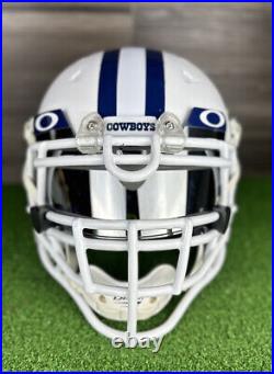 Dallas Cowboys Custom Full Size Authentic Schutt Football Helmet Large Adult