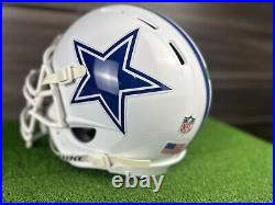 Dallas Cowboys Custom Full Size Custom Football Helmet Medium Adult