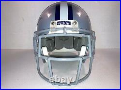 Dallas Cowboys Custom Full Size Large Riddell VSR-2 E Smith Football Helmet