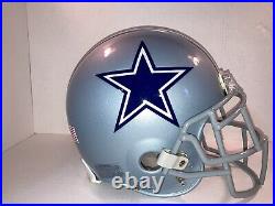 Dallas Cowboys Custom Full Size Large Riddell VSR-2 E Smith Football Helmet