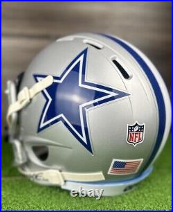 Dallas Cowboys Custom Full Size Rawlings Football Helmet Medium