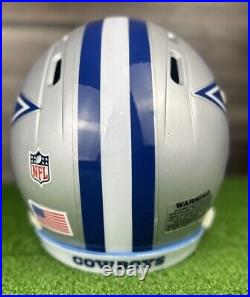 Dallas Cowboys Custom Full Size Rawlings Football Helmet Medium