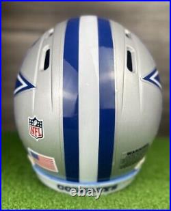Dallas Cowboys Custom Full Size Rawlings Football Helmet Medium