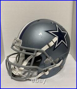Dallas Cowboys Custom Full Size Schutt Helmet For Display M