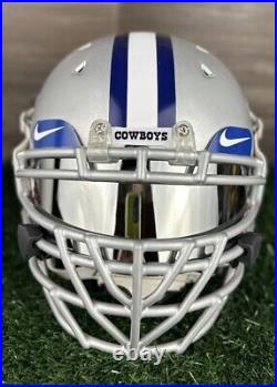 Dallas Cowboys Custom Full Size schutt Football Helmet Medium