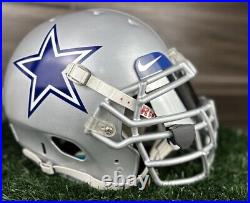 Dallas Cowboys Custom Full Size schutt Football Helmet Medium