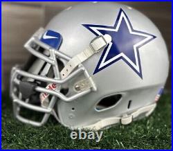 Dallas Cowboys Custom Full Size schutt Football Helmet Medium