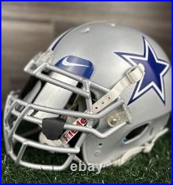 Dallas Cowboys Custom Full Size schutt Football Helmet Medium