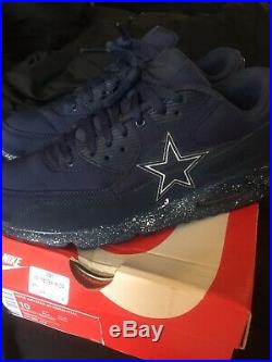 Dallas Cowboys Custom Nike Air Max Shoes Rare