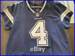 Dallas Cowboys Dak Prescott Authentic Vapor Untouchable Elite Jersey Sz. 48