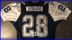 Dallas Cowboys Darren Woodson 1994 Double Star Apex game issued Jersey