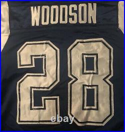 Dallas Cowboys Darren Woodson 1994 Double Star game Worn Jersey
