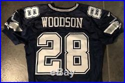 Dallas Cowboys Darren Woodson 2000 Nike game issued Jersey Sz 48 Landry Patch