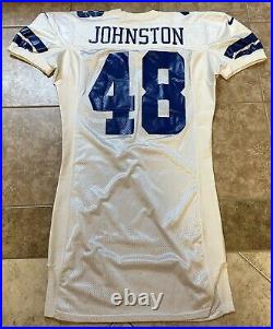 Dallas Cowboys Daryl Johnston Game Issued 1999 Nike Jersey sz 48 long SB Champ Dallas Cowboys Daryl Johnston Game Issued 1999 Nike Jersey sz 48 long SB Champ