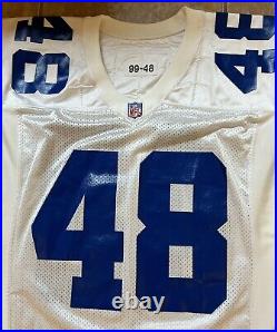 Dallas Cowboys Daryl Johnston Game Issued 1999 Nike Jersey sz 48 long SB Champ Dallas Cowboys Daryl Johnston Game Issued 1999 Nike Jersey sz 48 long SB Champ