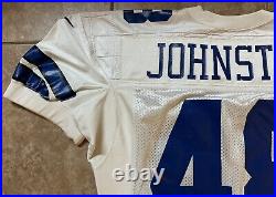 Dallas Cowboys Daryl Johnston Game Issued 1999 Nike Jersey sz 48 long SB Champ Dallas Cowboys Daryl Johnston Game Issued 1999 Nike Jersey sz 48 long SB Champ