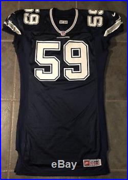Dallas Cowboys Dat Nguyen Nike game Issued 1997 Jersey Sz 50 L