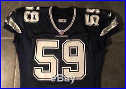 Dallas Cowboys Dat Nguyen Nike game Issued 1997 Jersey Sz 50 L