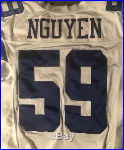 Dallas Cowboys Dat Nguyen game Worn Reebok 2004 Jersey Provagroup