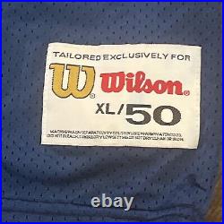 Dallas Cowboys Emmitt Smith Jersey Mens Size XL Wilson Vintage Navy Blue