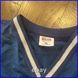 Dallas Cowboys Emmitt Smith Jersey Mens Size XL Wilson Vintage Navy Blue