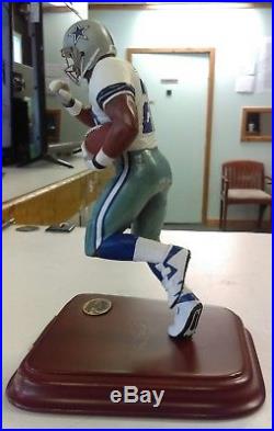 Dallas Cowboys Emmitt Smith NFL Danbury Mint Figure All Star