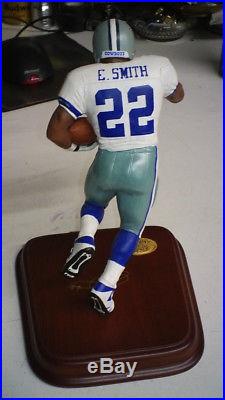 Dallas Cowboys Emmitt Smith NFL Danbury Mint Figure All Star. Free Shipping