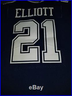 Dallas Cowboys Ezekiel Elliott Nike Vapor Untouchable Elite Jersey 48