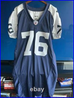 Dallas Cowboys Flozell Adams GAME USED Throwback Jersey 2004 Stitched Reebok