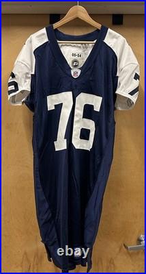 Dallas Cowboys Flozell Adams Game Used Jersey Reebok Double Star Size 54+