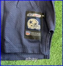 Dallas Cowboys Football Jersey Darren Woodson Reebok Size 54 Blue Authentic NFL