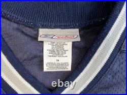 Dallas Cowboys Football Jersey Darren Woodson Reebok Size 54 Blue Authentic NFL