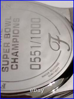 Dallas Cowboys Fossil Watch 5 Time Super Bowl Champions Limited RARE 551/1000