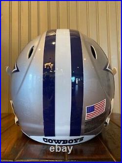 Dallas Cowboys Full-Size Football Helmet Riddell Revolution