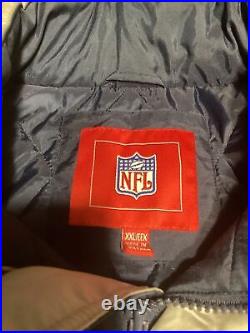 Dallas Cowboys Full Zip up NFL Jacket Size Xxl Withdetachable Hood