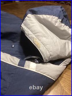 Dallas Cowboys Full Zip up NFL Jacket Size Xxl Withdetachable Hood