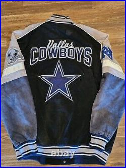 Dallas Cowboys G III Leather Jacket Size XXL