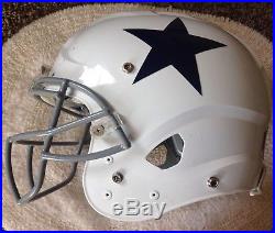 Dallas Cowboys Game Issued Throwback Schutt Helmet, Not Worn Or Game Used