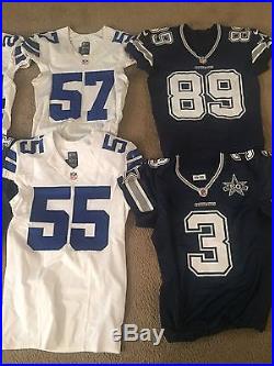 Dallas Cowboys Game Jerseys, Lot Of 8, Issued And Used