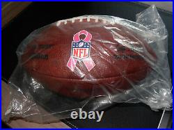 Dallas Cowboys Game Used Breast Cancer Awareness BCA Football